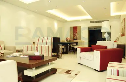 Living / Dining Room image for: Villa - 4 Bedrooms - 5 Bathrooms for rent in Al Waab Street - Al Waab - Doha, Image 1