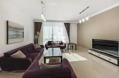 شقة - 3 غرف نوم - 4 حمامات للايجار في مساكن واجنحة سينتارا ويست باي الدوحة - شارع الدبلوماسي - الخليج الغربي - الدوحة