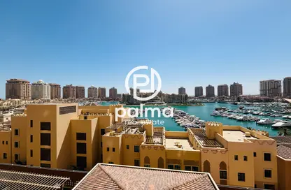 Apartment - 2 Bedrooms - 2 Bathrooms for rent in East Porto Drive - Porto Arabia - The Pearl Island - Doha
