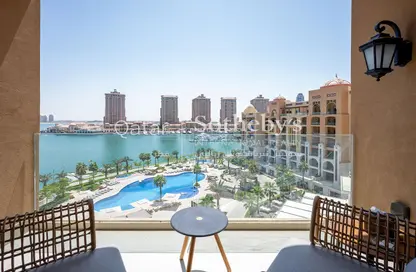 Balcony image for: Apartment - 3 Bedrooms - 3 Bathrooms for sale in The St. Regis Marsa Arabia Island - Marsa Arabia - The Pearl Island - Doha, Image 1