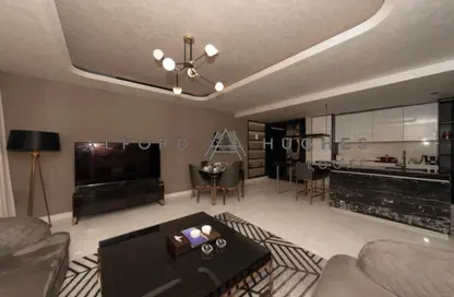 Apartment - 1 Bedroom - 1 Bathroom for rent in Tower 12 - Porto Arabia - The Pearl Island - Doha