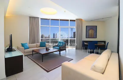 Apartment - 3 Bedrooms - 4 Bathrooms for rent in Lusail Residence - Marina District - Lusail