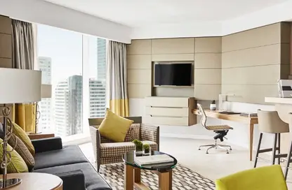Apartment - 1 Bedroom - 2 Bathrooms for rent in West Bay Tower - West Bay - West Bay - Doha