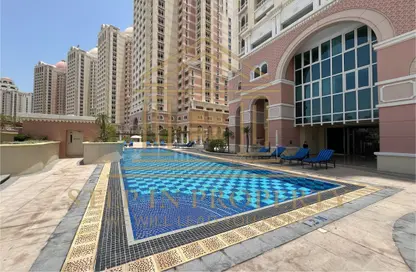 Apartment - 2 Bedrooms - 4 Bathrooms for rent in Viva West - Viva Bahriyah - The Pearl Island - Doha