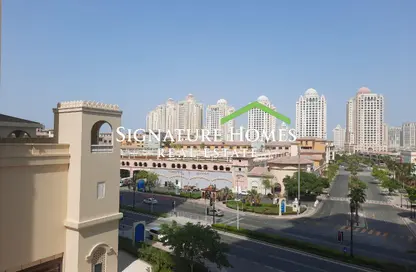 Apartment - 1 Bedroom - 2 Bathrooms for rent in One Porto Arabia - Porto Arabia - The Pearl Island - Doha