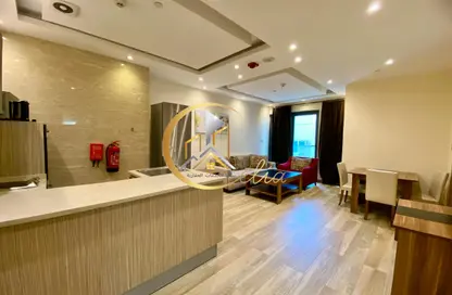 Apartment - 1 Bedroom - 2 Bathrooms for rent in Al Sadd Tourist Apartments - Al Sadd - Doha