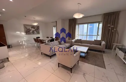 شقة - 2 غرف نوم - 4 حمامات للايجار في الخليج الجنوبي - الخليج الغربي - الدوحة