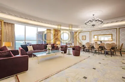 Apartment - 4 Bedrooms - 5 Bathrooms for rent in West Bay Tower - West Bay - West Bay - Doha