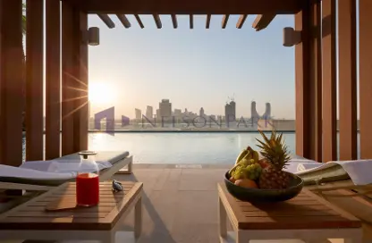 شقة - غرفة نوم - 1 حمام للايجار في ابراج باي - منطقة الأبراج - جزيرة اللؤلؤة - الدوحة