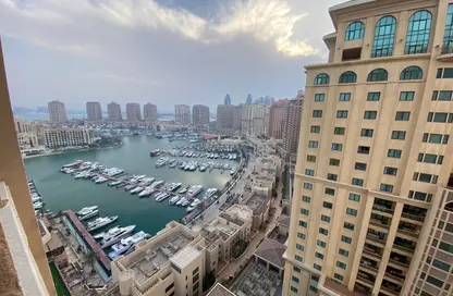 Apartment - 2 Bedrooms - 3 Bathrooms for sale in East Porto Drive - Porto Arabia - The Pearl Island - Doha