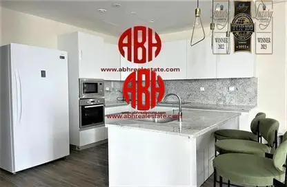 شقة - غرفة نوم - 2 حمامات للايجار في فيفا غرب - فيفا بحرية - جزيرة اللؤلؤة - الدوحة