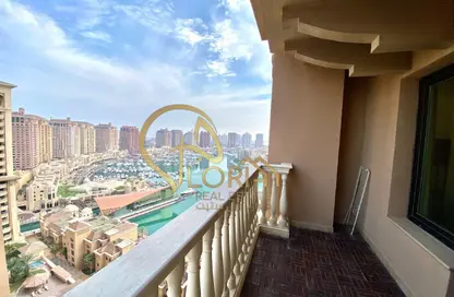 Apartment - 2 Bedrooms - 3 Bathrooms for sale in East Porto Drive - Porto Arabia - The Pearl Island - Doha