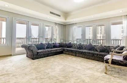 Apartment - 3 Bedrooms - 4 Bathrooms for rent in West Porto Drive - Porto Arabia - The Pearl Island - Doha