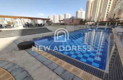 Apartment - 1 Bedroom - 2 Bathrooms for rent in Viva Central - Viva Bahriyah - The Pearl Island - Doha