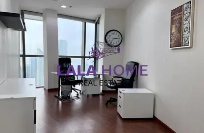 مساحات مكتبية - استوديو - 2 حمامات للايجار في برج بالم -ب - أبراج بالم - الخليج الغربي - الدوحة