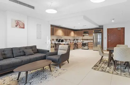 Apartment - 1 Bedroom - 2 Bathrooms for rent in Marina District - Lusail