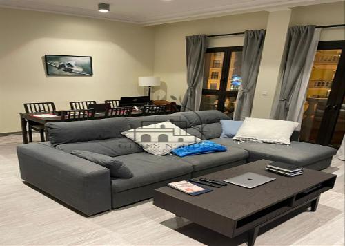 Apartment - 1 bedroom - 2 bathrooms for rent in Qanat Quartier - The Pearl Island - Doha