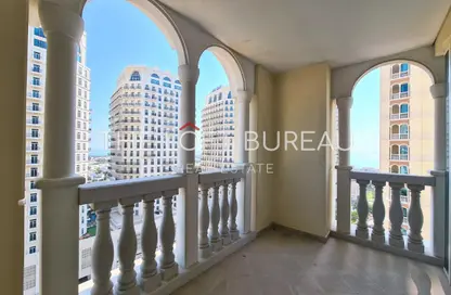Apartment - 2 Bedrooms - 3 Bathrooms for rent in Viva Central - Viva Bahriyah - The Pearl Island - Doha
