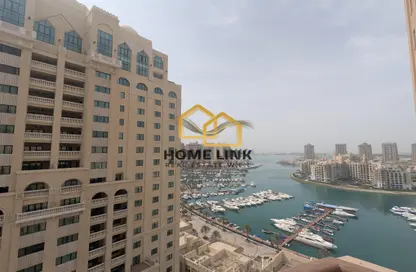 Apartment - Studio - 1 Bathroom for rent in One Porto Arabia - Porto Arabia - The Pearl Island - Doha