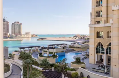 Apartment - 1 Bedroom - 2 Bathrooms for rent in Viva West - Viva Bahriyah - The Pearl Island - Doha