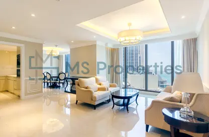 Apartment - 2 Bedrooms - 2 Bathrooms for rent in West Bay Tower - West Bay - West Bay - Doha