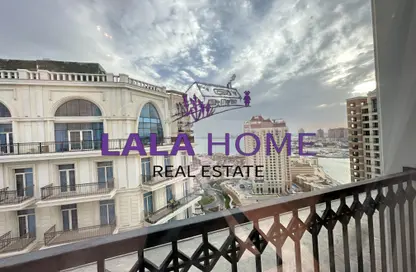 Apartment - 3 Bedrooms - 5 Bathrooms for rent in Viva West - Viva Bahriyah - The Pearl Island - Doha