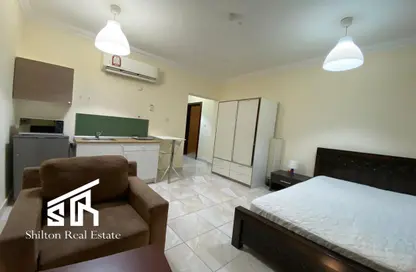 Room / Bedroom image for: Penthouse - 1 Bathroom for rent in Al Hanaa Street - Al Gharrafa - Doha, Image 1