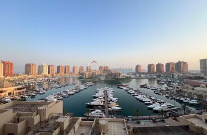 Apartment - 2 Bedrooms - 3 Bathrooms for rent in East Porto Drive - Porto Arabia - The Pearl Island - Doha