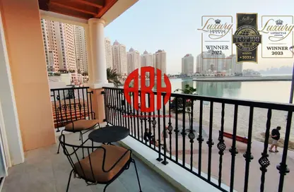 Apartment - 3 Bedrooms - 4 Bathrooms for rent in Viva West - Viva Bahriyah - The Pearl Island - Doha Apartment - 3 Bedrooms - 4 Bathrooms for rent in Viva West - Viva Bahriyah - The Pearl Island - Doha