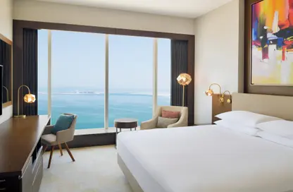 صورة لـ غرفة- غرفة النوم شقق فندقية - غرفة نوم - 1 حمام للايجار في فنادق دلتا - ابا المسان - الخليج الغربي - الدوحة ، صورة رقم 1