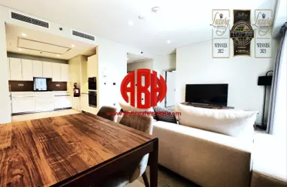 Apartment - 1 Bedroom - 2 Bathrooms for rent in Baraha North 1 - Baraha North Apartments - Msheireb Downtown Doha - Doha