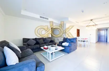 Apartment - 2 Bedrooms - 3 Bathrooms for sale in East Porto Drive - Porto Arabia - The Pearl Island - Doha