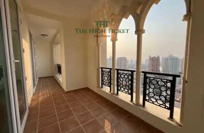 Apartment - 2 Bedrooms - 2 Bathrooms for rent in Viva East - Viva Bahriyah - The Pearl Island - Doha