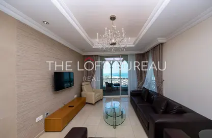 شقة - 2 غرف نوم - 3 حمامات للايجار في فيفا غرب - فيفا بحرية - جزيرة اللؤلؤة - الدوحة