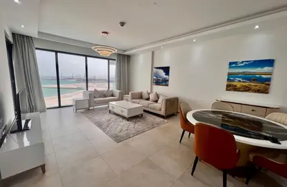 شقة - غرفة نوم - 2 حمامات للايجار في 195 مساكن مارينا - منطقة المارينا - الوسيل