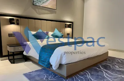 شقة - 2 غرف نوم - 3 حمامات للايجار في البلاج الجنوبي - البلاج - جزيرة اللؤلؤة - الدوحة