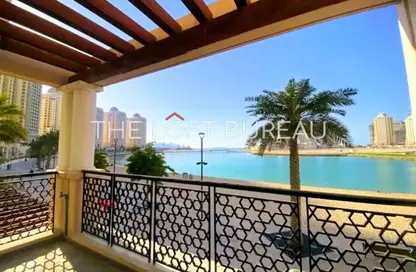 Townhouse - 2 Bedrooms - 2 Bathrooms for rent in Viva Central - Viva Bahriyah - The Pearl Island - Doha