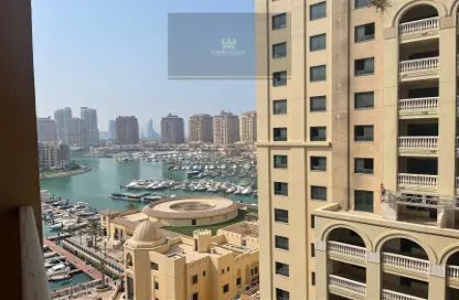 شقة - غرفة نوم - 2 حمامات للبيع في طريق بورتو الشرقي - بورتو أرابيا - جزيرة اللؤلؤة - الدوحة
