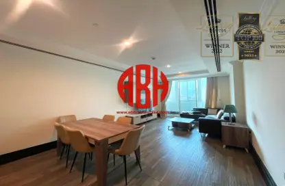 شقة - غرفة نوم - 2 حمامات للايجار في فيفا غرب - فيفا بحرية - جزيرة اللؤلؤة - الدوحة