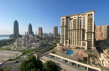 Apartment - 1 Bedroom - 2 Bathrooms for sale in East Porto Drive - Porto Arabia - The Pearl Island - Doha Apartment - 1 Bedroom - 2 Bathrooms for sale in East Porto Drive - Porto Arabia - The Pearl Island - Doha