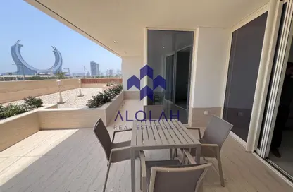 شقة - غرفة نوم - 2 حمامات للايجار في لوسيل ريسيدينس - منطقة المارينا - الوسيل