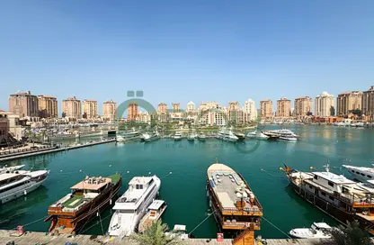تاون هاوس - غرفة نوم - 2 حمامات للايجار في وان بورتو ارابيا - بورتو أرابيا - جزيرة اللؤلؤة - الدوحة