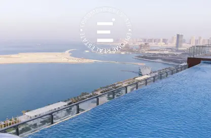 شقة - 2 غرف نوم - 3 حمامات للايجار في برج مارينا 07 - منطقة المارينا - الوسيل