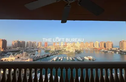 Apartment - 3 Bedrooms - 3 Bathrooms for rent in West Porto Drive - Porto Arabia - The Pearl Island - Doha