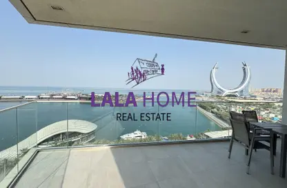 شقة - 2 غرف نوم - 3 حمامات للايجار في لوسيل ريسيدينس - منطقة المارينا - الوسيل