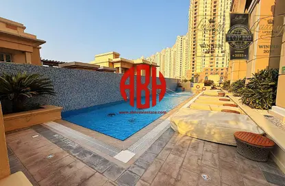 شقة - غرفة نوم - 2 حمامات للايجار في فيفا غرب - فيفا بحرية - جزيرة اللؤلؤة - الدوحة