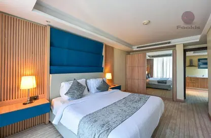 Room / Bedroom image for: Hotel Apartments - 1 Bedroom - 1 Bathroom for rent in Al Mansoura - Al Mansoura - Doha, Image 1