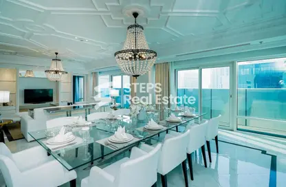 Apartment - 4 Bedrooms - 6 Bathrooms for rent in West Bay Tower - West Bay - West Bay - Doha