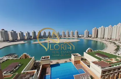 Apartment - 1 Bedroom - 2 Bathrooms for rent in Viva West - Viva Bahriyah - The Pearl Island - Doha