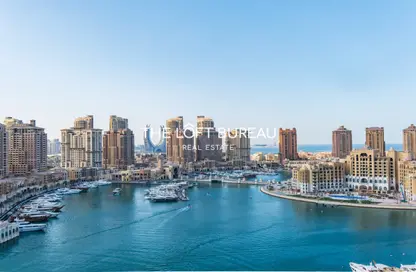 شقة - 2 غرف نوم - 2 حمامات للايجار في 31 تاور - بورتو أرابيا - جزيرة اللؤلؤة - الدوحة